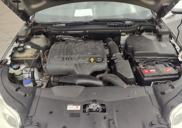 Citroen C5 cena 18400 przebieg: 249798, rok produkcji 2008 z Luboń małe 191